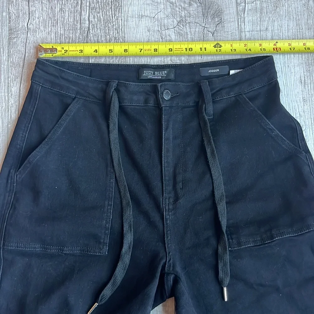 Judy Blue Jet Black Jogger Jeans Size 31 Style JB88700‎